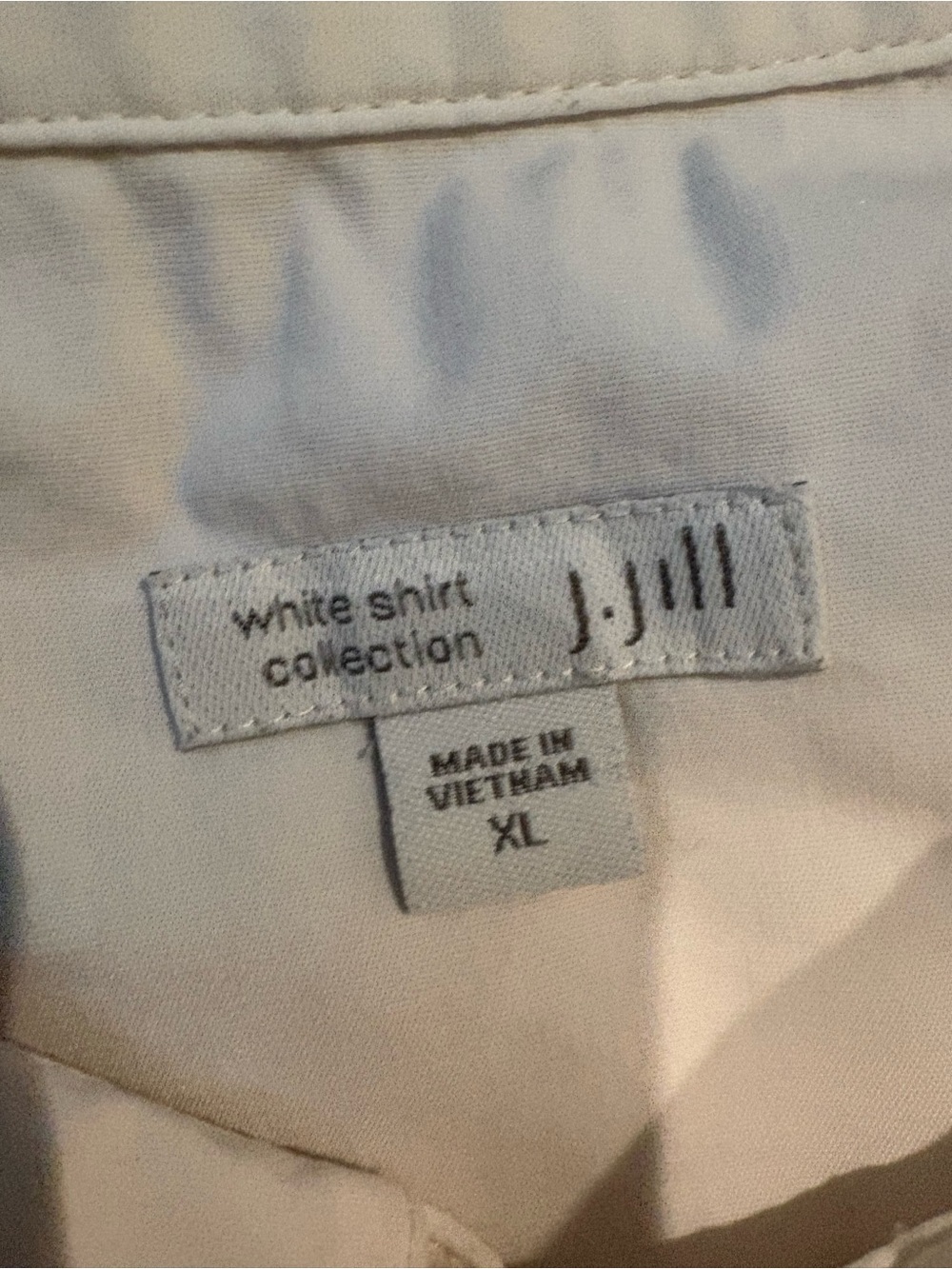 J Jill White Shirt Collection Long Sleeve XL - Picture 2 of 6
